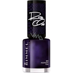 Rimmel London 60 Seconds Chameleon Colour by Rita Ora lak na nehty 903 Midnight Ting 8 ml