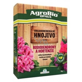 AgroBio Trumf Rododendrony a hortenzie přírodní organominerální hnojivo 1 kg