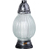 Admit Lampa skleněná Drážky 28 cm 48 hodin 140 g 28586