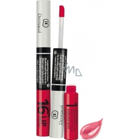 Dermacol 16H Lip Colour dlouhotrvající barva na rty 17 3 ml a 4,1 ml