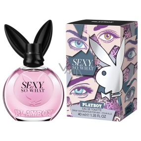 Playboy Sexy So What toaletní voda pro ženy 40 ml