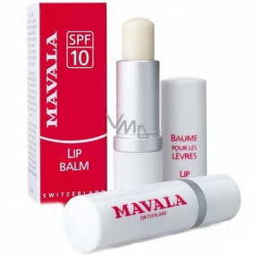 Mavala Lip Balm SPF10 balzám na rty pro suché a rozpraskané rty 4,5 g