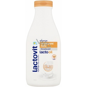 Lactovit Lactooil Intenzivní péče s mandlovým olejem sprchový gel pro suchou pleť 500 ml