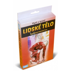 Albi Mysli a spojuj! Lidské tělo vědomostní karetní hra o poznání lidského těla doporučený věk 8+