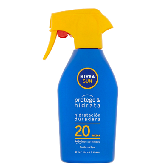 Nivea Sun OF 20 Hydratační voděodolný sprej na opalování 300 ml