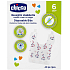 Chicco Easy Meal Bryndák jednorázový, vhodné na cesty, pro děti od 6 měsíců 40 kusů