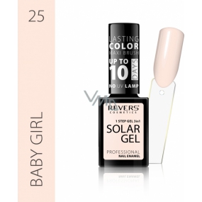 Revers Solar Gel gelový lak na nehty 25 Baby Girl 12 ml