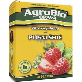 AgroBio Zdravá jahoda Switch fungicidní přípravek proti plísni šedé 2,5 g + Harmonie Plod kapalné ES hnojivo 90 ml, souprava dvou produktů