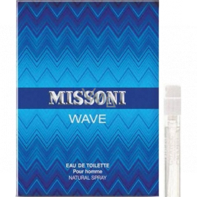 Missoni Wave toaletní voda pro muže 1 ml s rozprašovačem, vialka