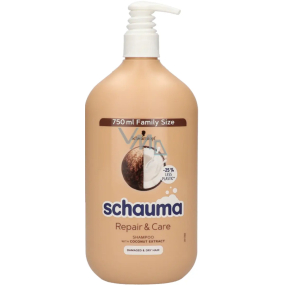 Schauma Repair & Care šampon pro poškozené a suché vlasy 750 ml pumpička