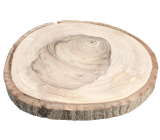 Dřevěný plátek oboustranně vyhlazený jabloň 18 - 20 cm