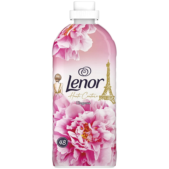 Lenor Haute Couture L´Ingenue, vůně pivoňky aviváž 48 dávek 1,2 l