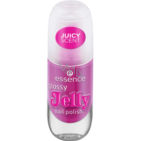 Essence Glossy Jelly lak na nehty s vůní a vysokým leskem 01 Summer Splash 8 ml