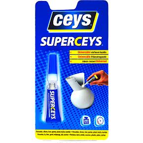 Ceys Superceys univerzální vteřinové lepidlo, 3 g