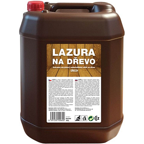 Lazura na dřevo, ořech, 10 l