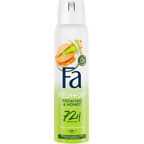 FA Fresh & Dry Pistachio Honey deodorant, 150 ml FA Fresh & Dry Pistachio Honey deodorant, 150 ml
