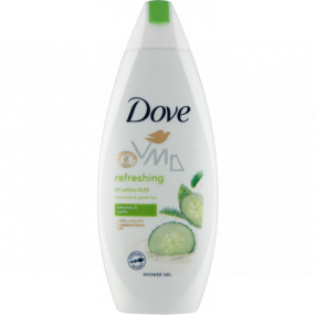 Dove Go Fresh Touch Okurka & Zelený čaj sprchový gel 250 ml