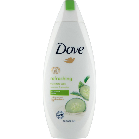 Dove Go Fresh Touch Okurka & Zelený čaj sprchový gel 250 ml