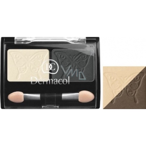 Dermacol Satin Duo Eye Shadow oční stíny 04 3 g