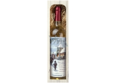 Bohemia Gifts Chardonnay Štědrý večer nastal víno 750 ml, dárková sada