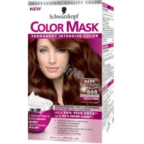 Schwarzkopf Color Mask barva na vlasy 668 Pralinkově hnědý