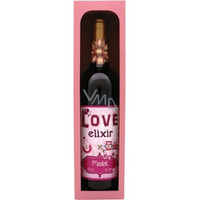 Bohemia Gifts Merlot Love elixír červené dárkové víno 750 ml