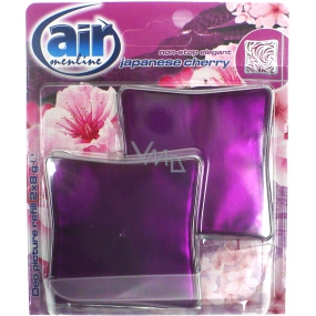 Air Menline Deo Picture Non Stop Elegant Japanese Cherry gelový osvěžovač vzduchu náhradní náplň 2 x 8 g