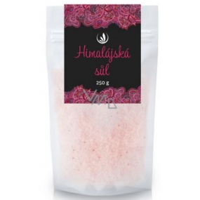 Allnature Himalájská sůl obsahuje mimo jiné hořčík, vápník, draslík a železo 250 g