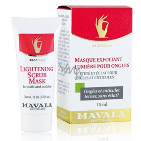 Mavala Lightening Scrub Mask maska na nehty 15 ml