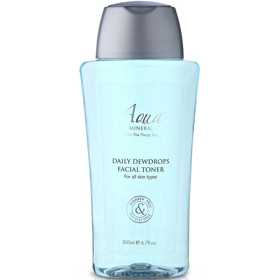 Aqua Mineral Daily Dewdrops Facial Toner čisticí pleťové tonikum 200 ml
