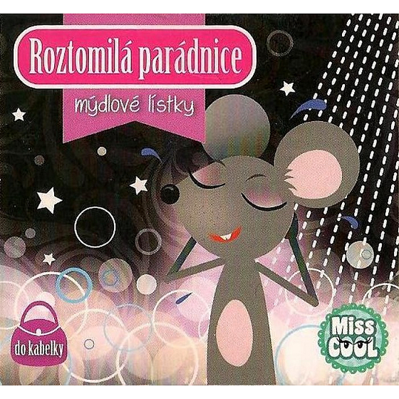 Nekupto Miss Cool Mýdlové lístky Myška Roztomilá parádnice 15 kusů 1 balení