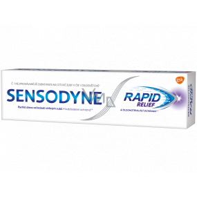 Sensodyne Rapid Rychlá úleva, kompletní ochrana zubní pasta s fluoridem75 ml