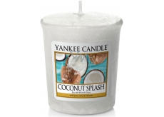 Yankee Candle Coconut Splash - Kokosové osvěžení vonná svíčka votivní 49 g