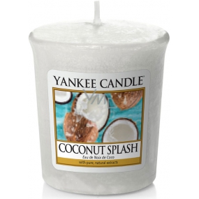 Yankee Candle Coconut Splash - Kokosové osvěžení vonná svíčka votivní 49 g