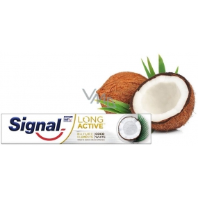 Signal Long Active Naturals Elements Coco White 6+ zubní pasta 75 ml