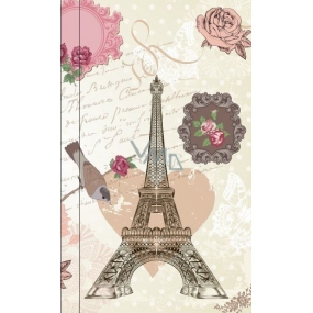 Albi Bloček kapesní linkovaný Eiffelova věž 96 stran 9,5 cm x 15,5 cm x 0,9 cm