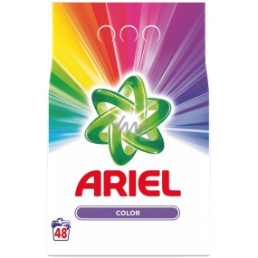 Ariel Color prací prášek na barevné prádlo 48 dávek 3,6 kg