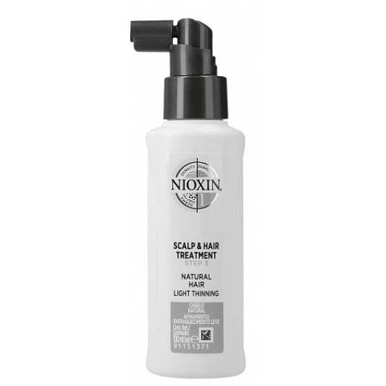 Nioxin System 6 Scalp & Hair Bezoplachová péče pro výrazně řídnoucí přírodní i chemicky ošetřené středně silné až silné vlasy 100 ml