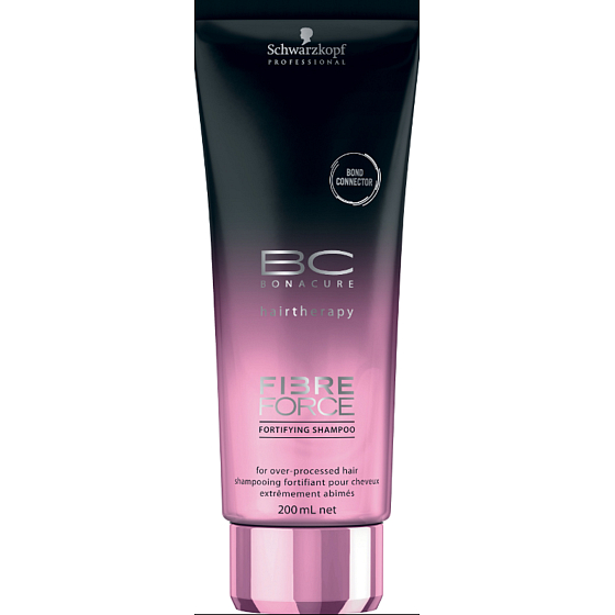 Schwarzkopf Professional BC Bonacure Fibre Force Fortifying posilující šampon pro poškozené vlasy 200 ml