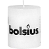 Bolsius Rustic svíčka bílá válec 68 x 80 mm