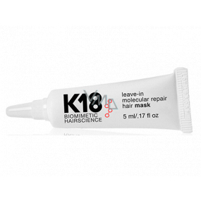 K18 Molecular Repair Hair Mask maska na vlasy pro poškozené vlasy 5 ml