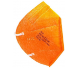 Bari Medical Respirátor ústní ochranný 5-vrstvý FFP2 obličejová maska oranžová 1 kus