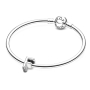 Charm Sterlingové stříbro 925 Abecední písmeno F, korálek na náramek