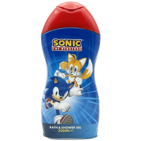 Ježek Sonic 2v1 pěna do koupele a sprchový gel pro děti 300 ml