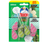 Duck Active Clean duo Garden Escape WC závěsný čistič s vůní 2 x 38,6 g