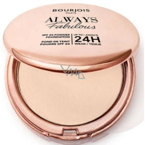 Bourjois Always Fabulous kompaktní pudr 100 Rose Ivory 7 g