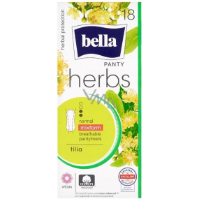Bella Panty Herbs Tilia hygienické slipové vložky s lipovým květem 18 kusů