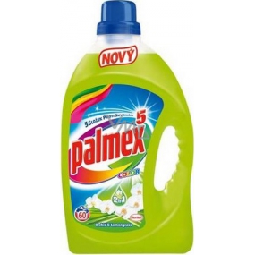 Palmex 5 Orchid & Lemongrass Color gel tekutý prací prostředek 60 dávek 4,5 l
