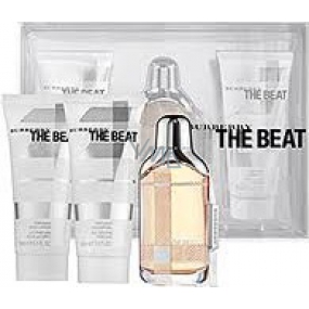 Burberry The Beat parfémovaná voda 50 ml + tělové mléko 50 ml + parfémovaná voda 7,5 ml, pro ženy dárková sada