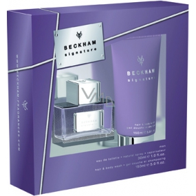 David Beckham Signature for Her toaletní voda 30 ml + sprchový gel 150 ml dárková sada